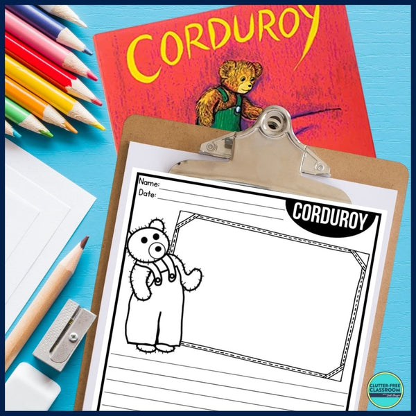 CORDUROY activities, worksheets & lesson plan ideas