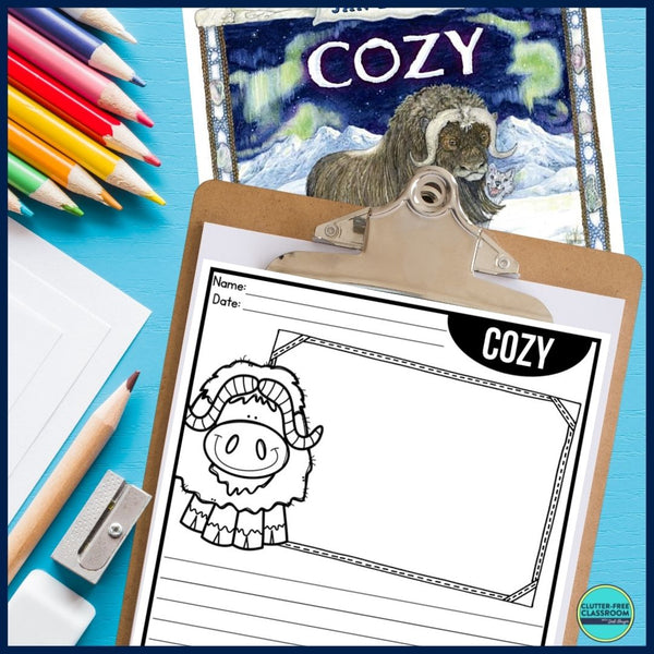 COZY activities, worksheets & lesson plan ideas