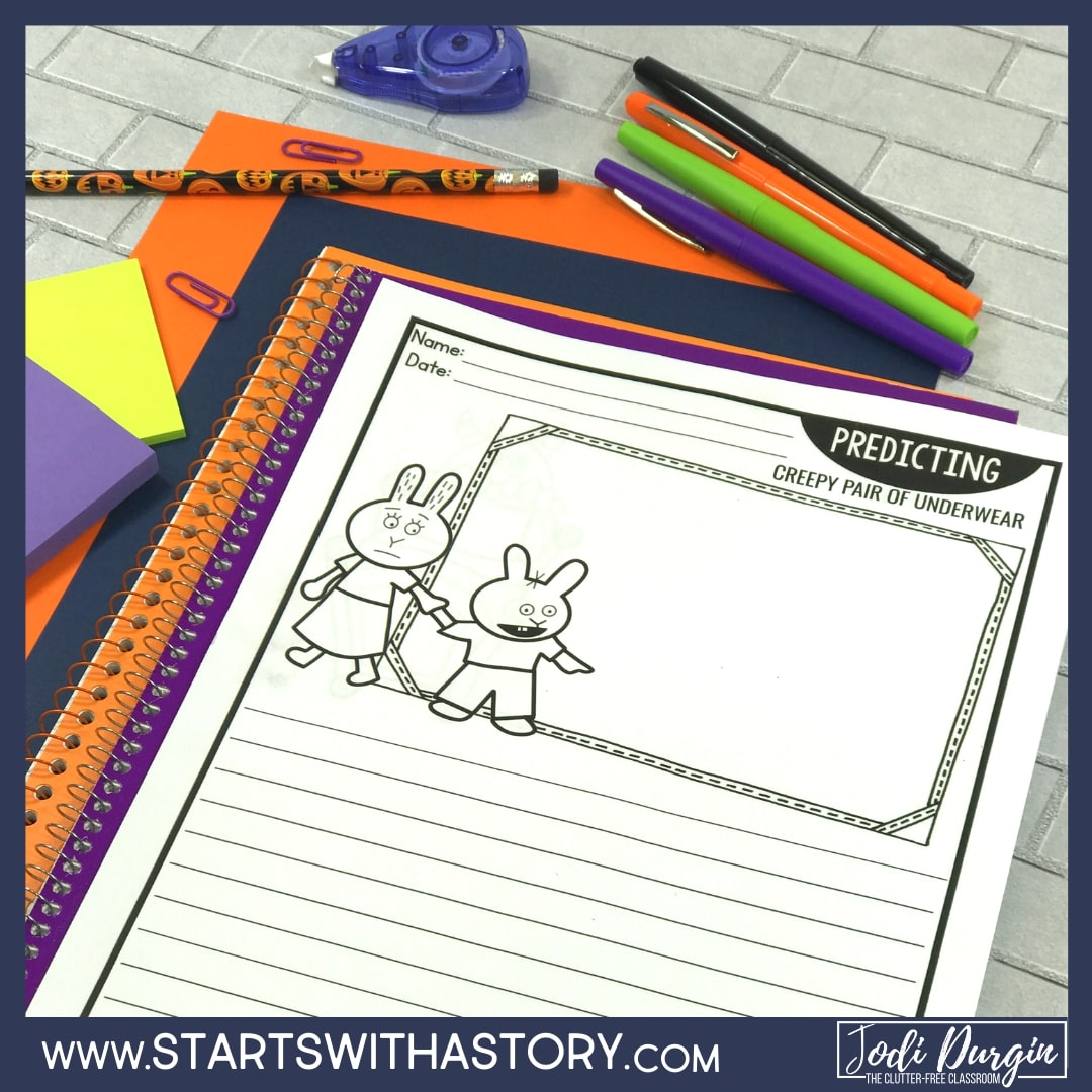 Creepy Pair of Underwear activities and lesson plan ideas β Clutter Free Classroom Store creepy-pair-of-underwear-activities-and-lesson-plan-ideas-clutter-free-classroom-store