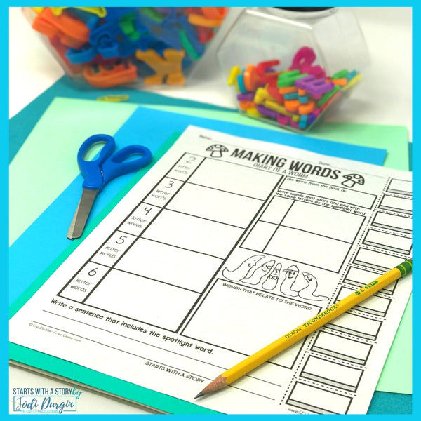 Diary of a Worm activities and lesson plan ideas