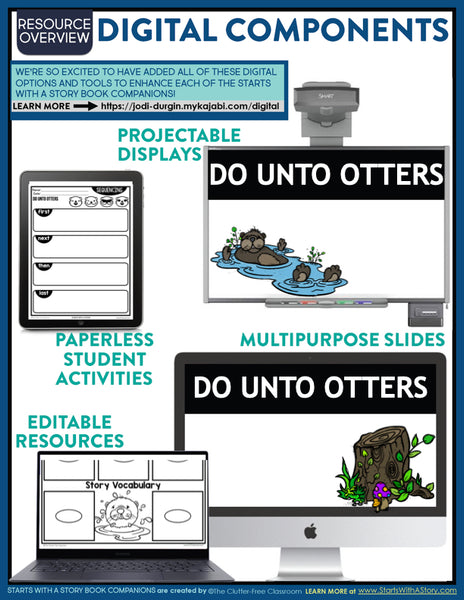 Do Unto Otters activities and lesson plan ideas