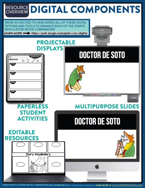 DOCTOR DE SOTO activities, worksheets & lesson plan ideas