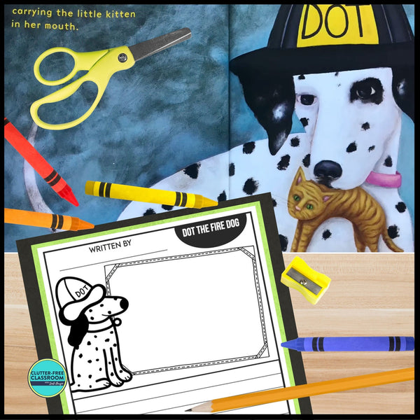 DOT THE FIRE DOG activities and lesson plan ideas