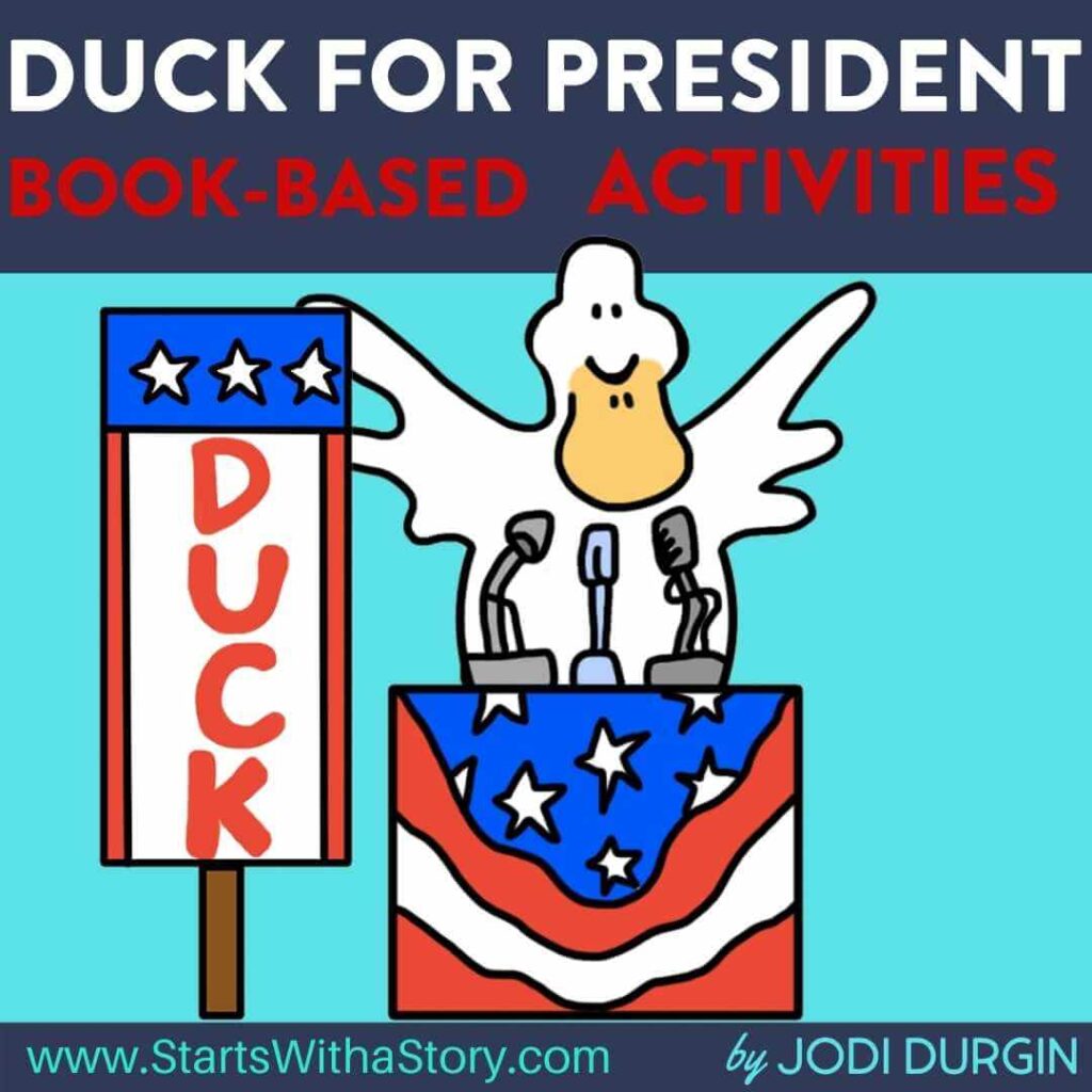 Duck For President activities and lesson plan ideas