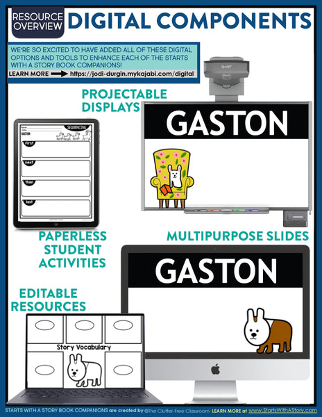 Gaston activities and lesson plan ideas