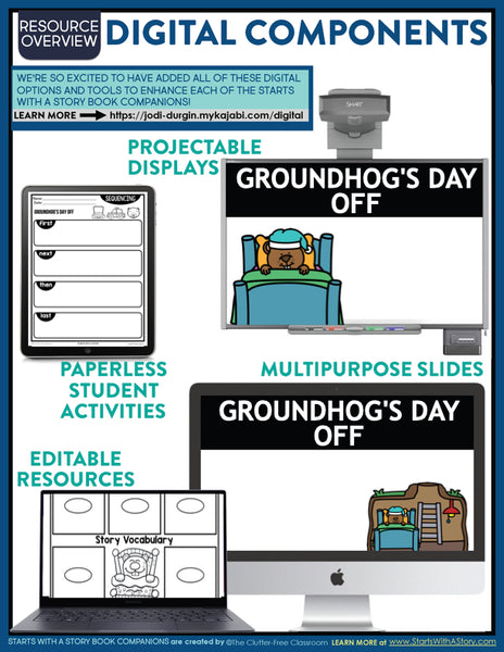 Groundhog's Day Off activities and lesson plan ideas