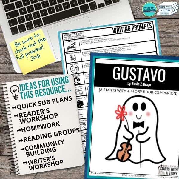 GUSTAVO activities, worksheets & lesson plan ideas