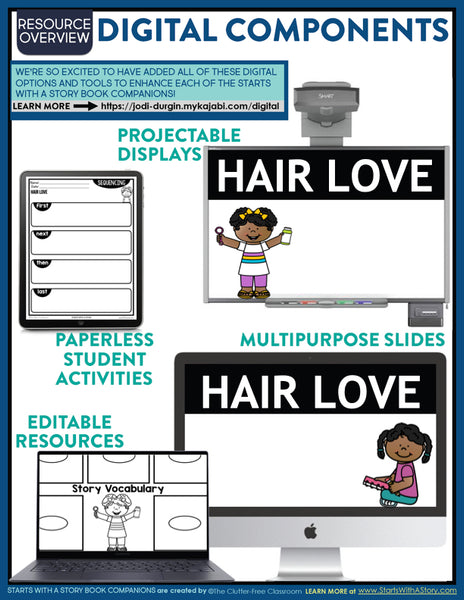 Hair Love activities and lesson plan ideas