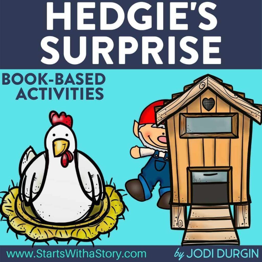 Hedgie's Surprise activities and lesson plan ideas