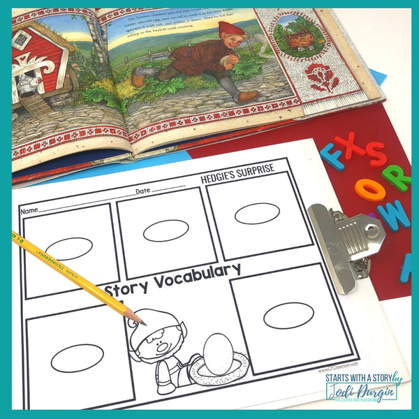 Hedgie's Surprise activities and lesson plan ideas