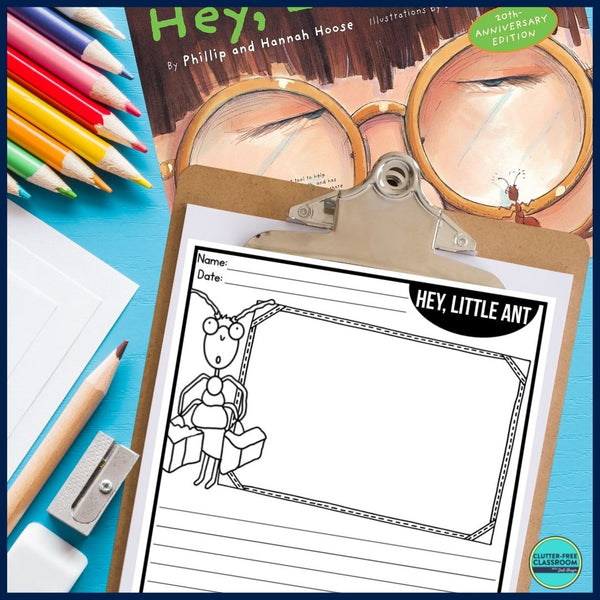 HEY LITTLE ANT activities, worksheets & lesson plan ideas