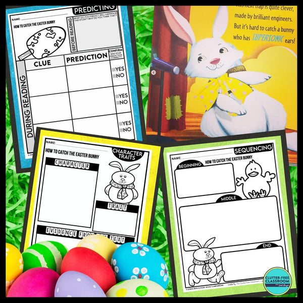 HOW TO CATCH AN EASTER BUNNY activities and lesson plan ideas