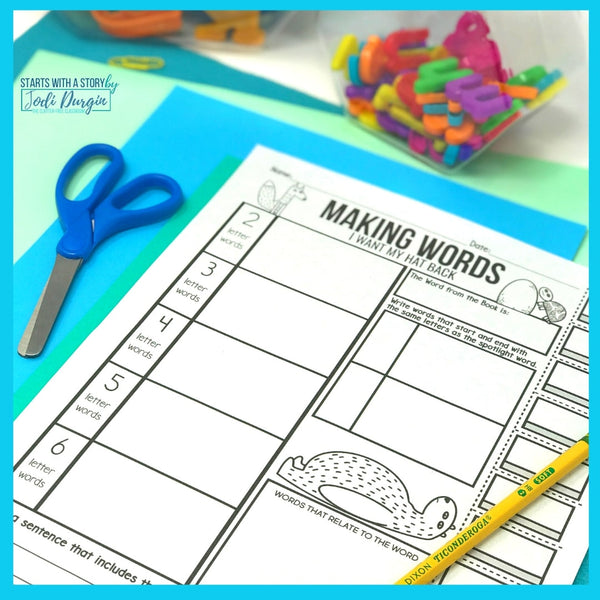 I Want My Hat Back activities and lesson plan ideas