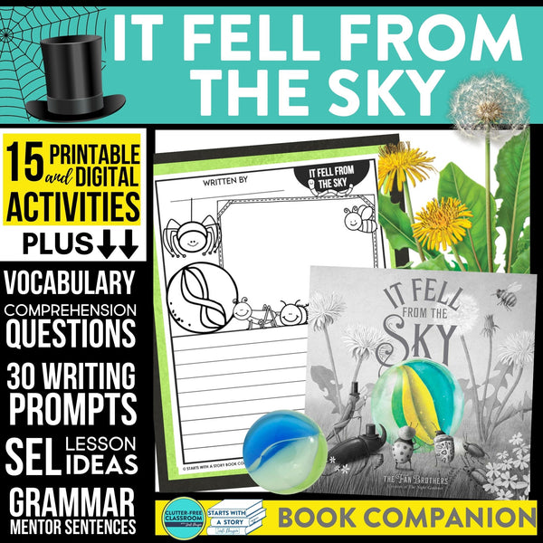 IT FELL FROM THE SKY activities and lesson plan ideas