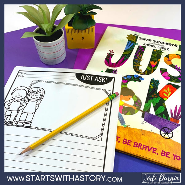 Just Ask activities and lesson plan ideas