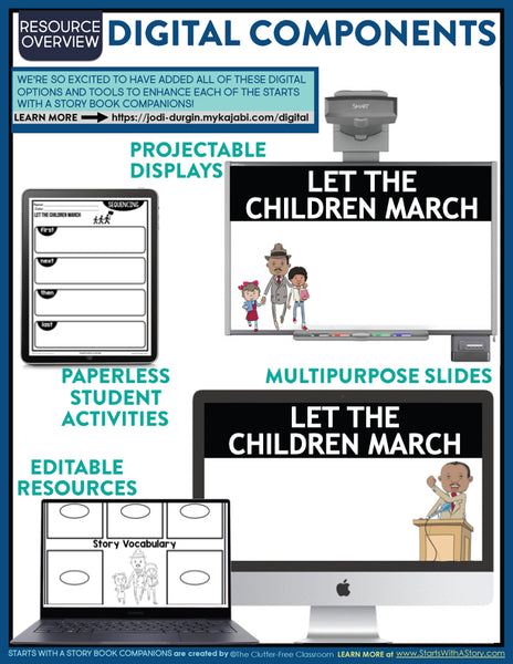 LET THE CHILDREN MARCH activities and lesson plan ideas