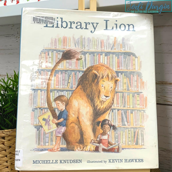Library Lion activities and lesson plan ideas
