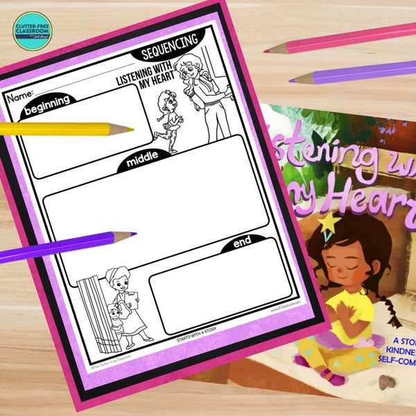 LISTENING WITH MY HEART activities, worksheets & lesson plan ideas