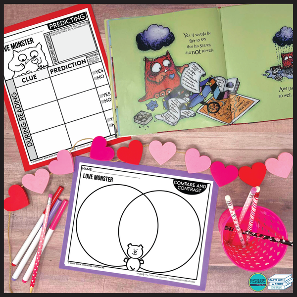 LOVE MONSTER activities and lesson plan ideas