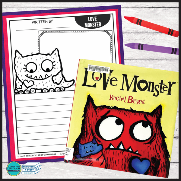 LOVE MONSTER activities and lesson plan ideas