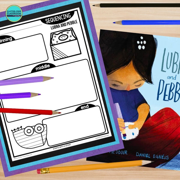LUBNA AND PEBBLE activities, worksheets & lesson plan ideas
