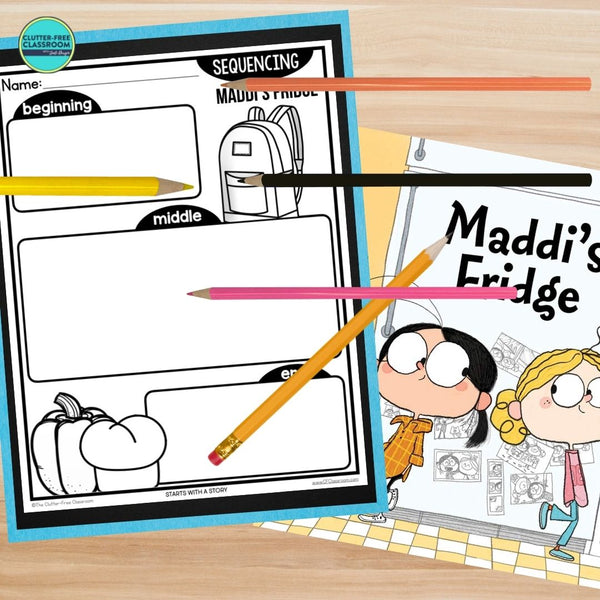 MADDI'S FRIDGE activities, worksheets & lesson plan ideas