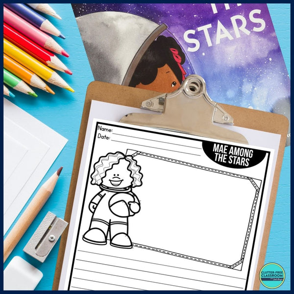 MAE AMONG THE STARS activities, worksheets & lesson plan ideas