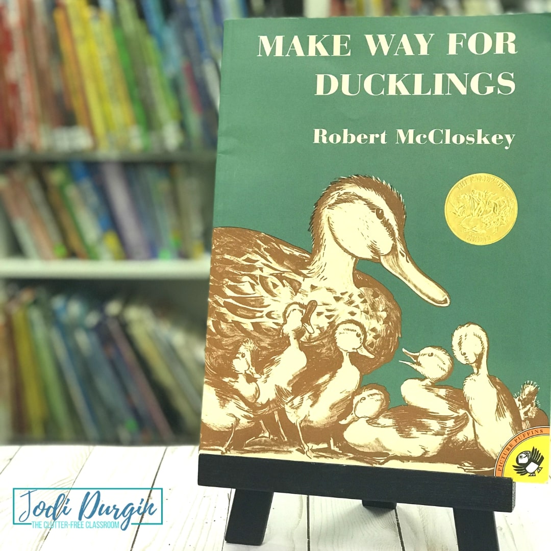 Make Way for Ducklings activities and lesson plan ideas, image size:1080x1080