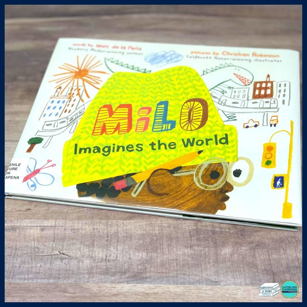 MILO IMAGINES THE WORLD activities, worksheets & lesson plan ideas