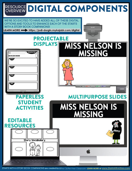 Miss Nelson is Missing activities and lesson plan ideas