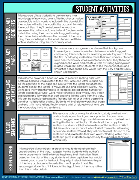 Mr. Peabody's Apples activities and lesson plan ideas