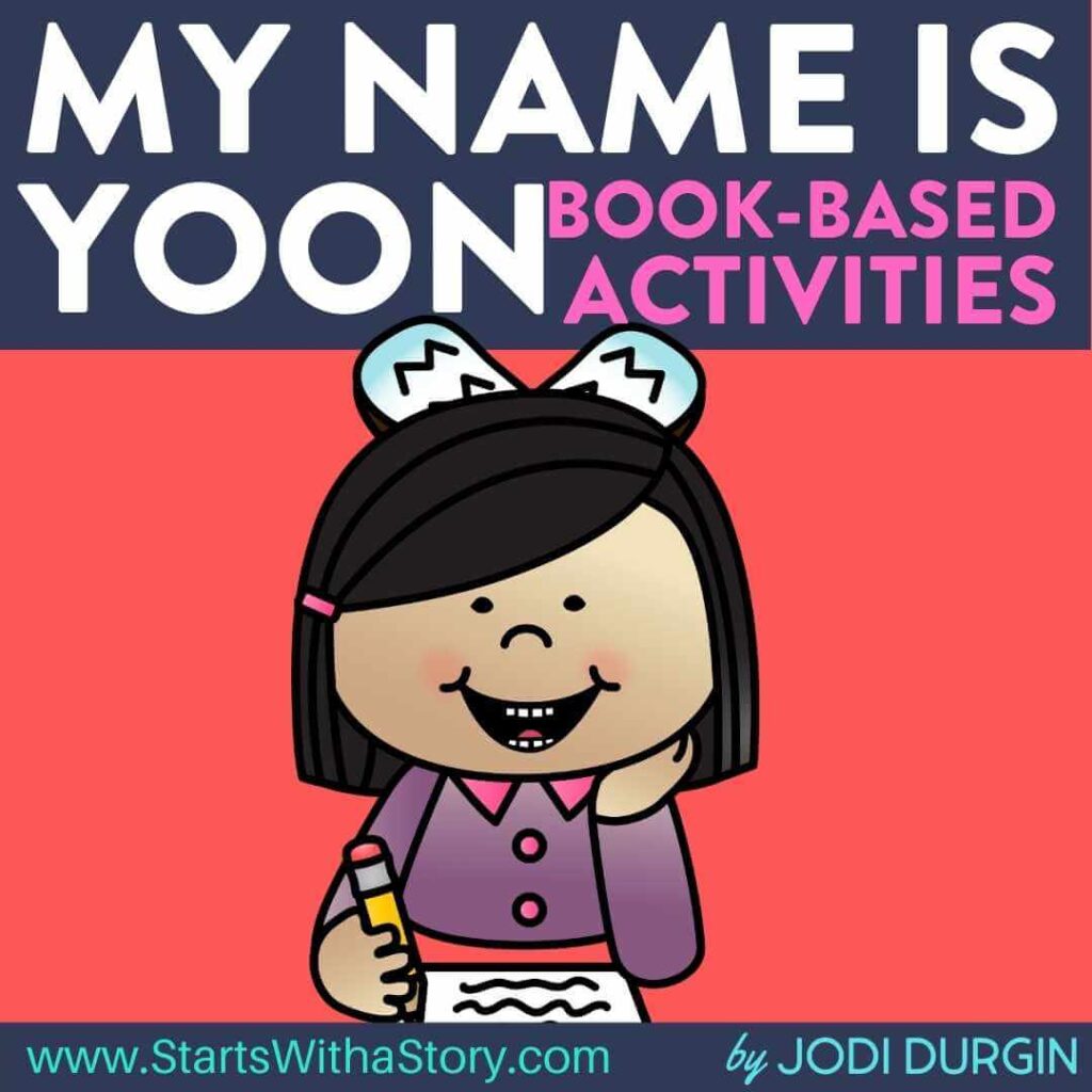 My Name is Yoon activities and lesson plan ideas