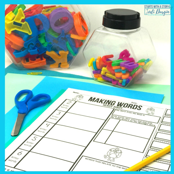 Nerdy Birdy activities and lesson plan ideas