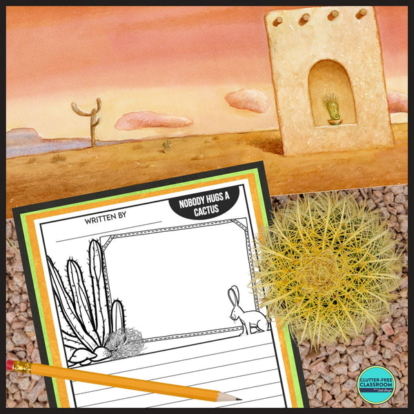 NOBODY HUGS A CACTUS activities and lesson plan ideas