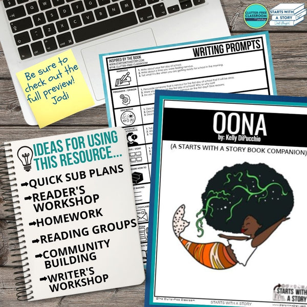 OONA activities, worksheets & lesson plan ideas