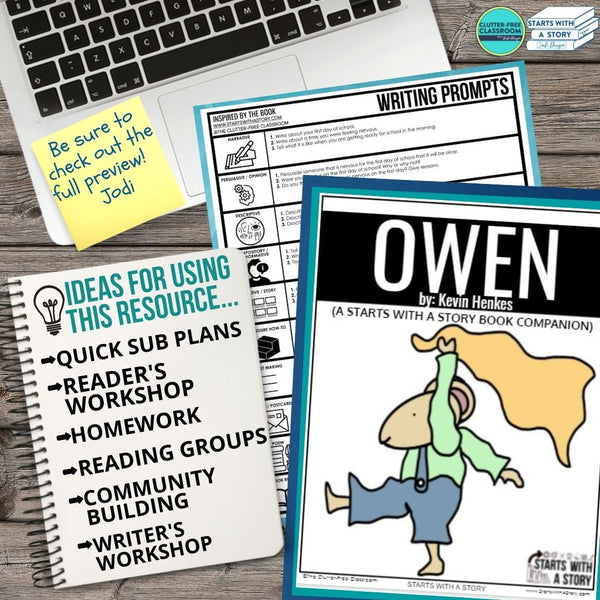 OWEN activities, worksheets & lesson plan ideas