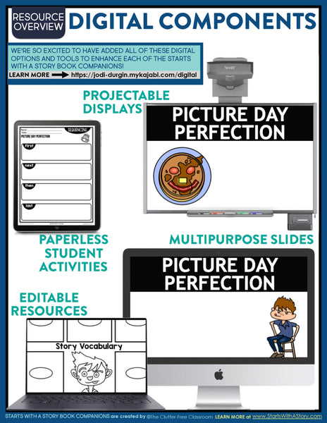 Picture Day Perfection activities and lesson plan ideas