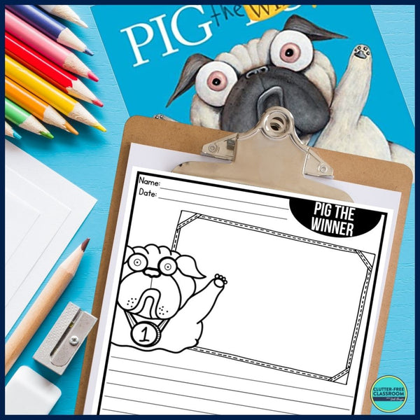 PIG THE WINNER activities, worksheets & lesson plan ideas