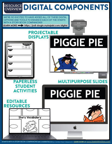 Piggie Pie activities and lesson plan ideas