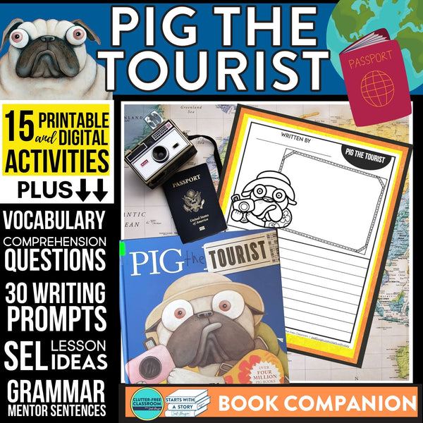 PIG THE TOURIST activities and lesson plan ideas