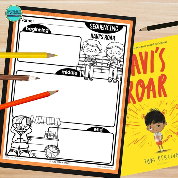 RAVI’S ROAR activities, worksheets & lesson plan ideas