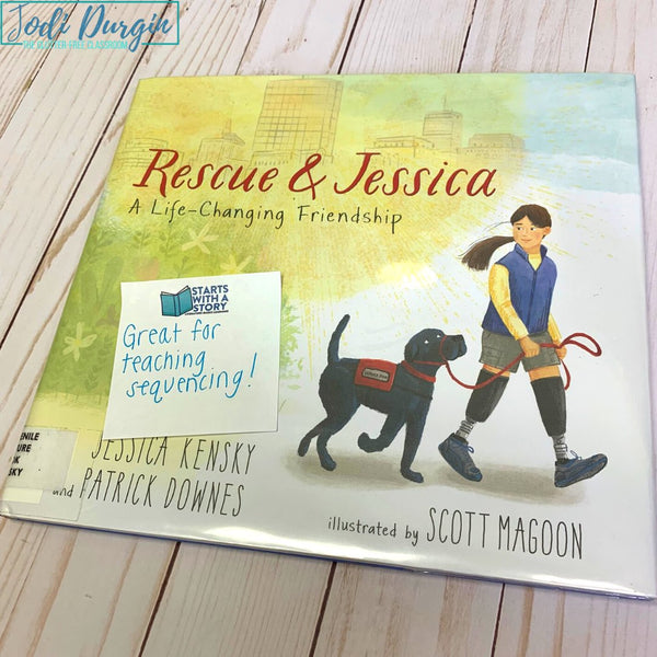 Rescue and Jessica activities and lesson plan ideas