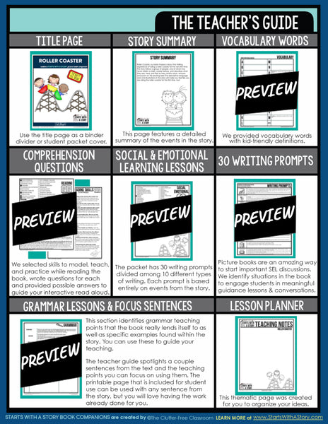 Rollercoaster activities and lesson plan ideas