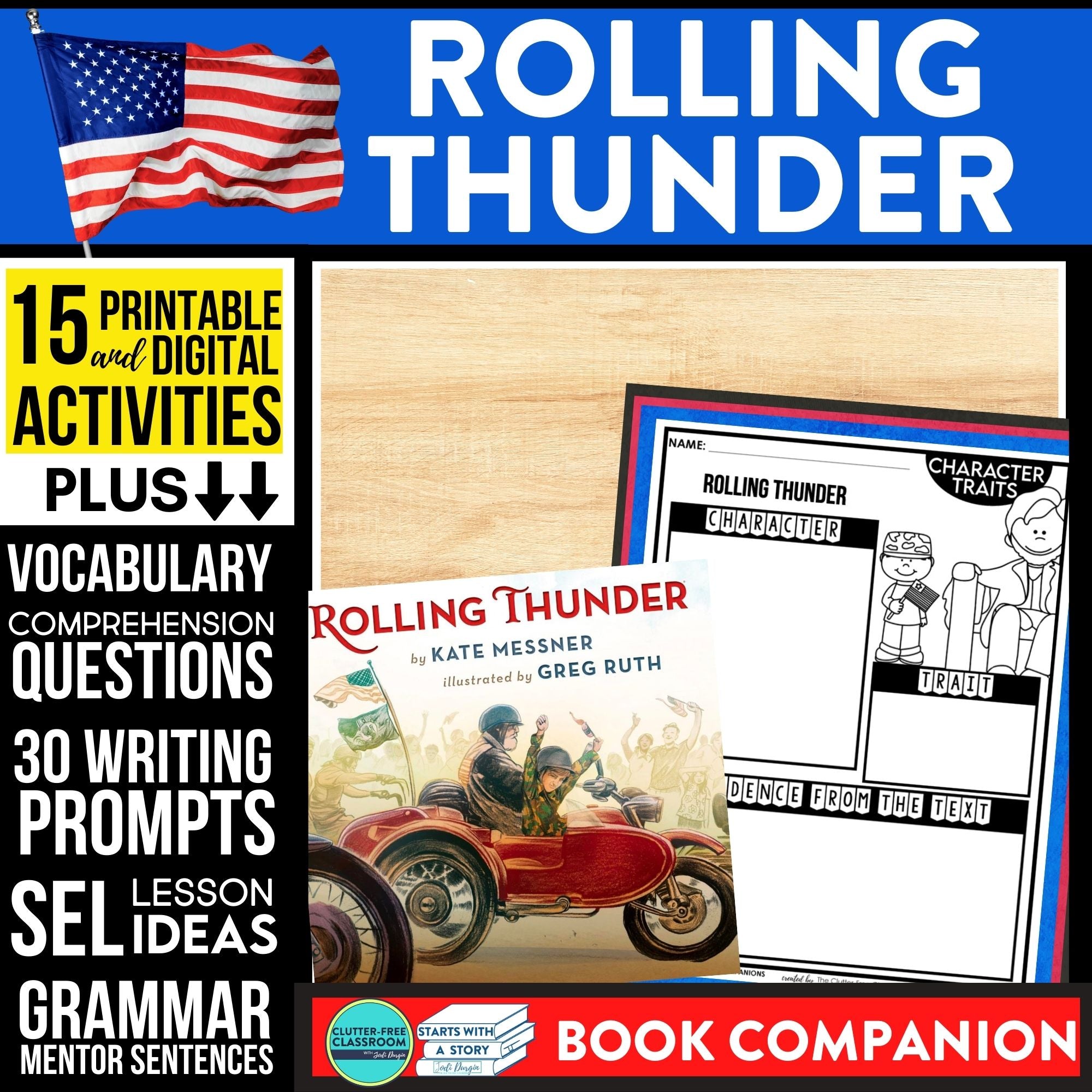 ROLLING THUNDER activities and lesson plan ideas