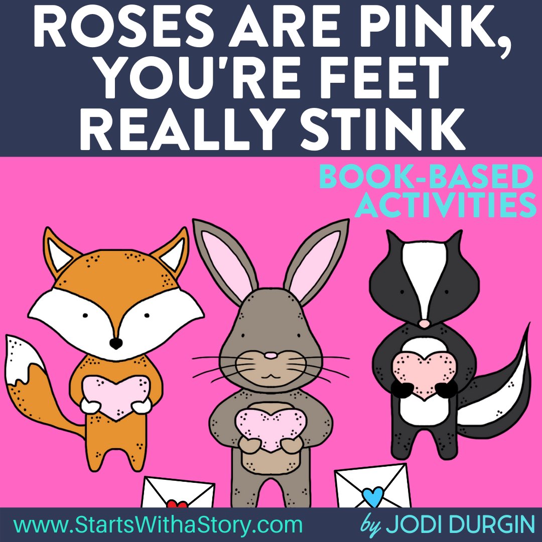 Roses Are Pink, Your Feet Really Stink activities and lesson plan ideas