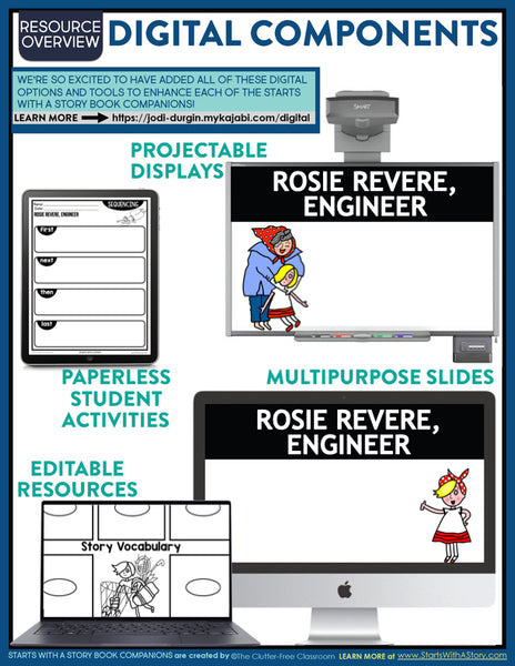 Rosie Revere, Engineer activities and lesson plan ideas