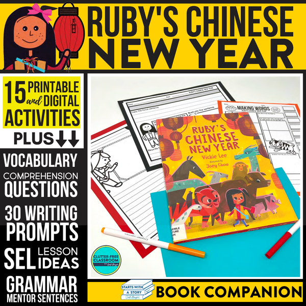 RUBY'S CHINESE NEW YEAR activities and lesson plan ideas