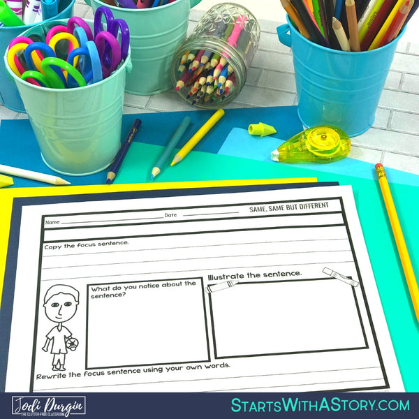 Same, Same but Different activities and lesson plan ideas