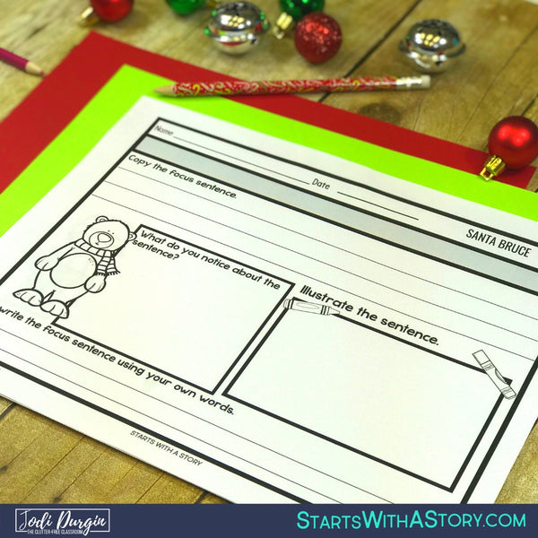 Santa Bruce activities and lesson plan ideas