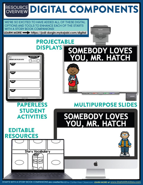 Somebody Loves You, Mr. Hatch activities and lesson plan ideas